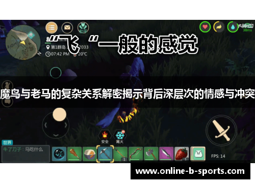 魔鸟与老马的复杂关系解密揭示背后深层次的情感与冲突